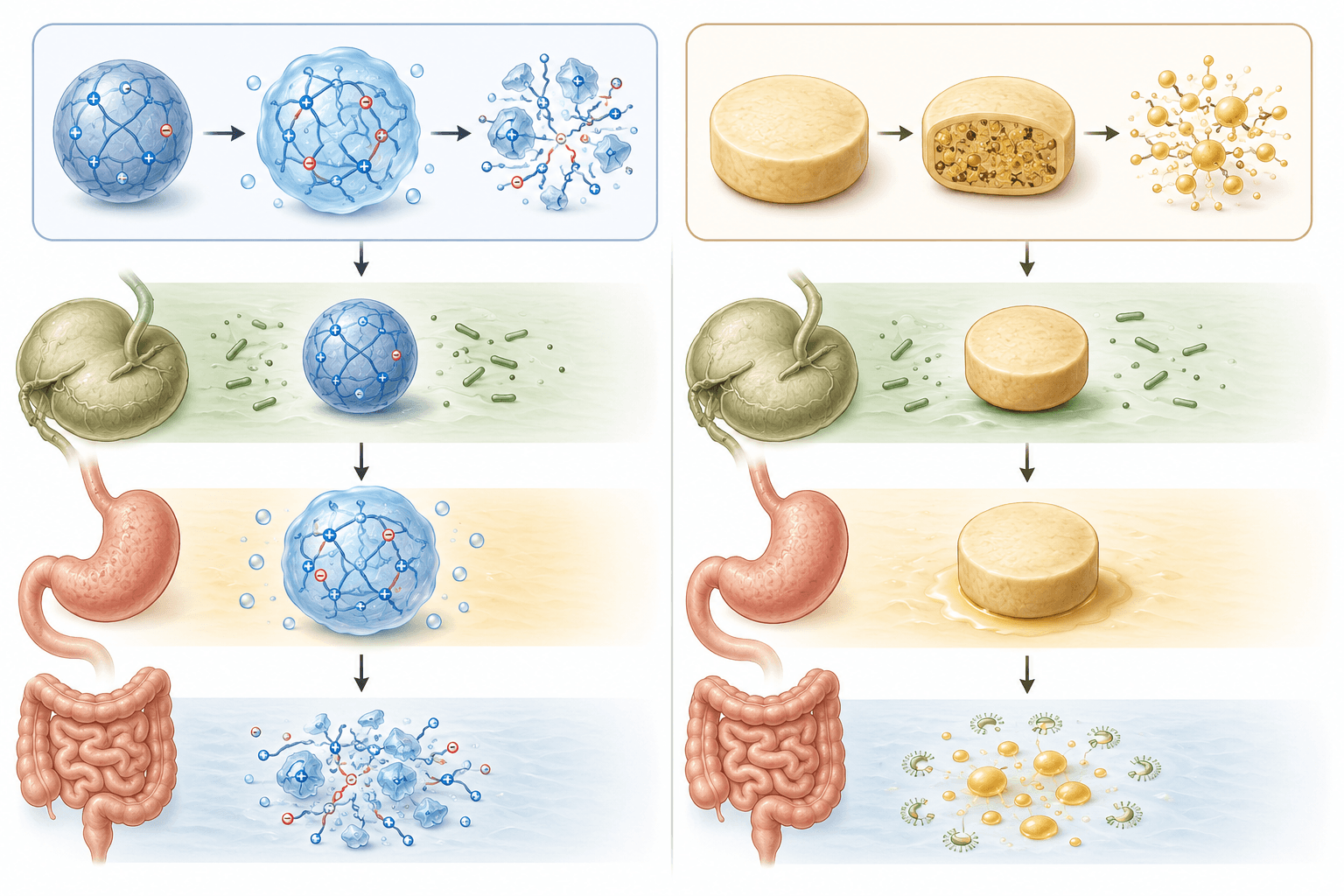 pH-Responsive versus Lipid-Based Microencapsulation for Post‑Ruminal Delivery of Feed Additives in Ruminants